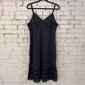 Vintage 80s Nylon Slip Chemise Negligee